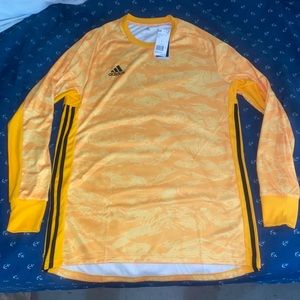 :NWT: adidas jersey long sleeve yellow and black